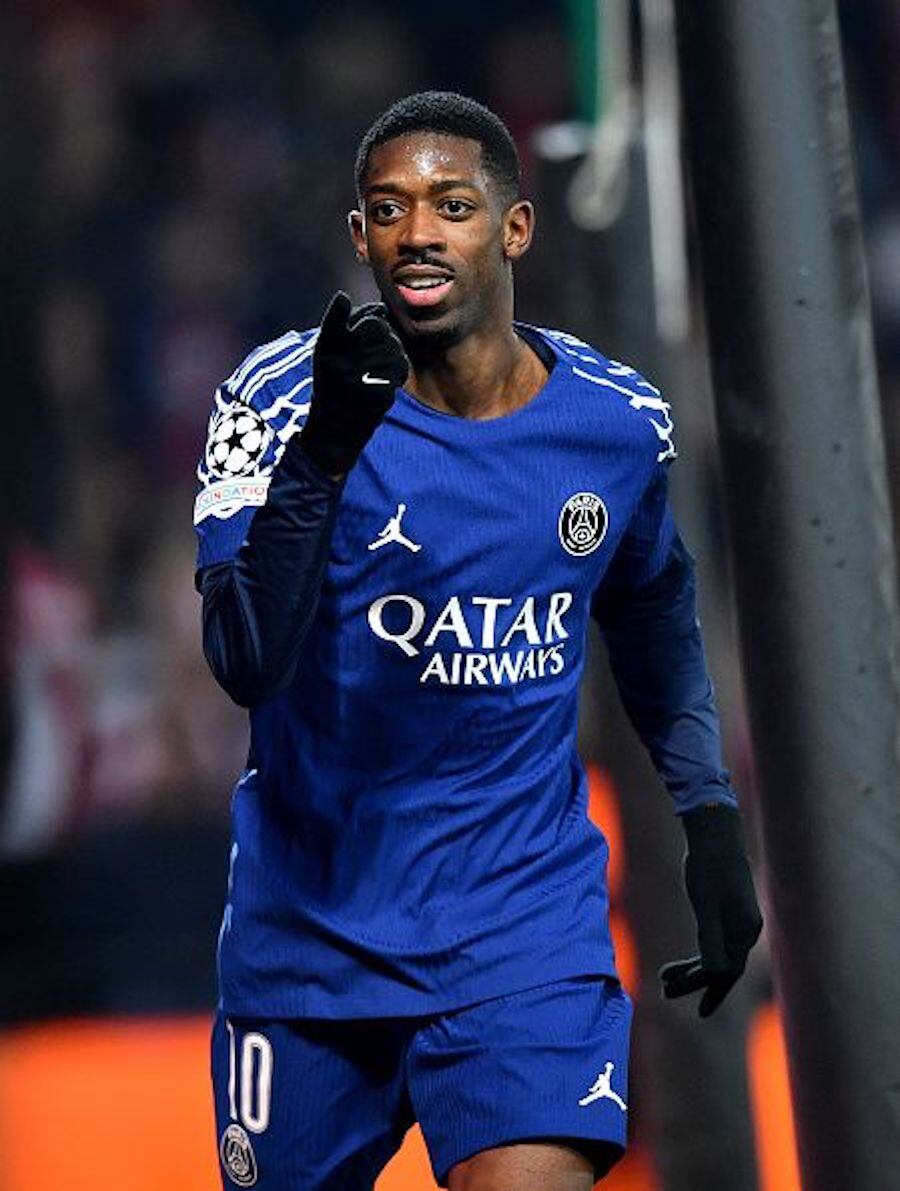 Ousmane Dembl, jugador
francs del PSG