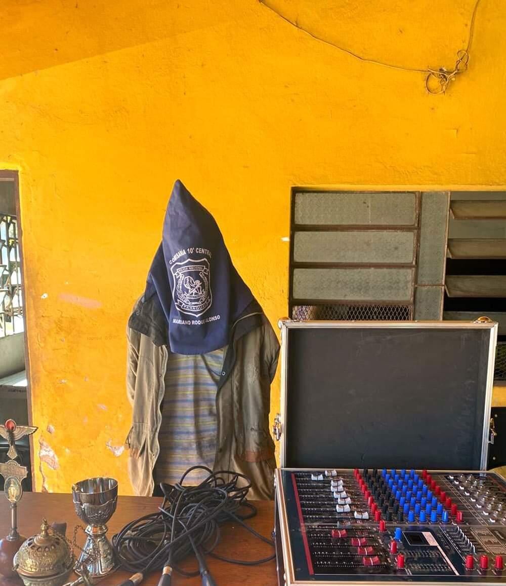 El detenido no cuenta con cédula de identidad, esto fue cotejado mediante el sistema AFIS. Foto: Gentileza