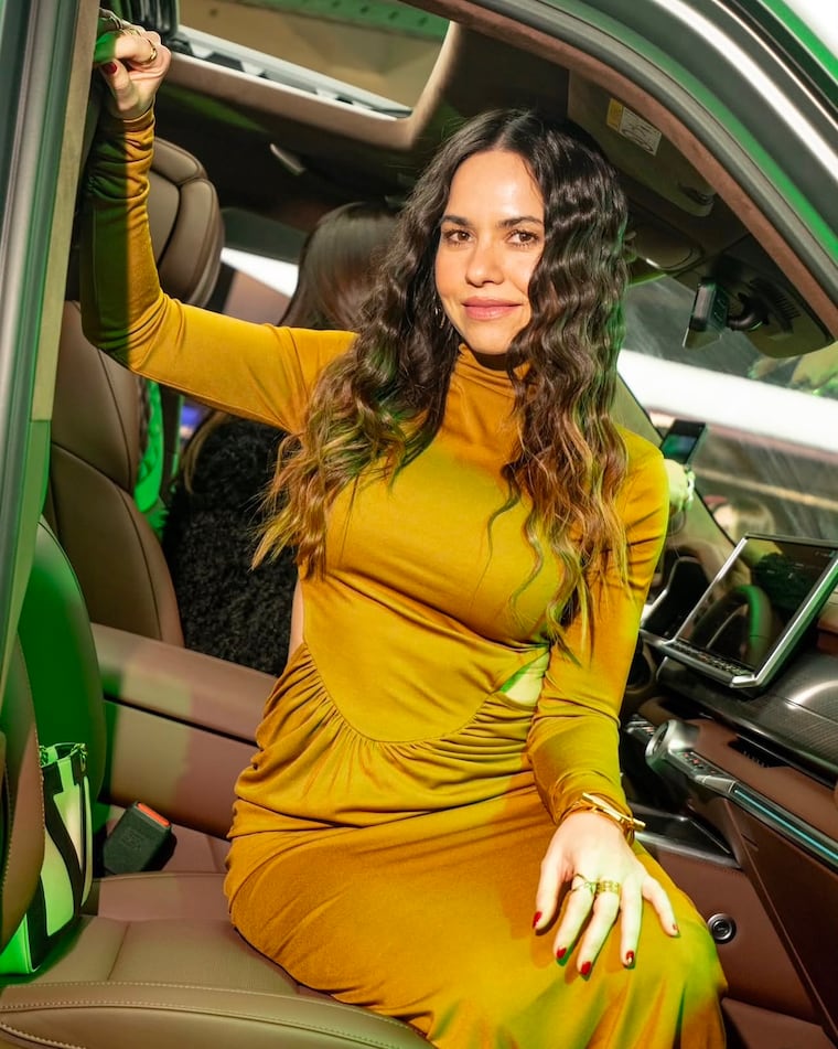 Melissa Quiñónez dice estar tranquila y feliz, con su novio. Foto: Instagram - @yendy_melissa