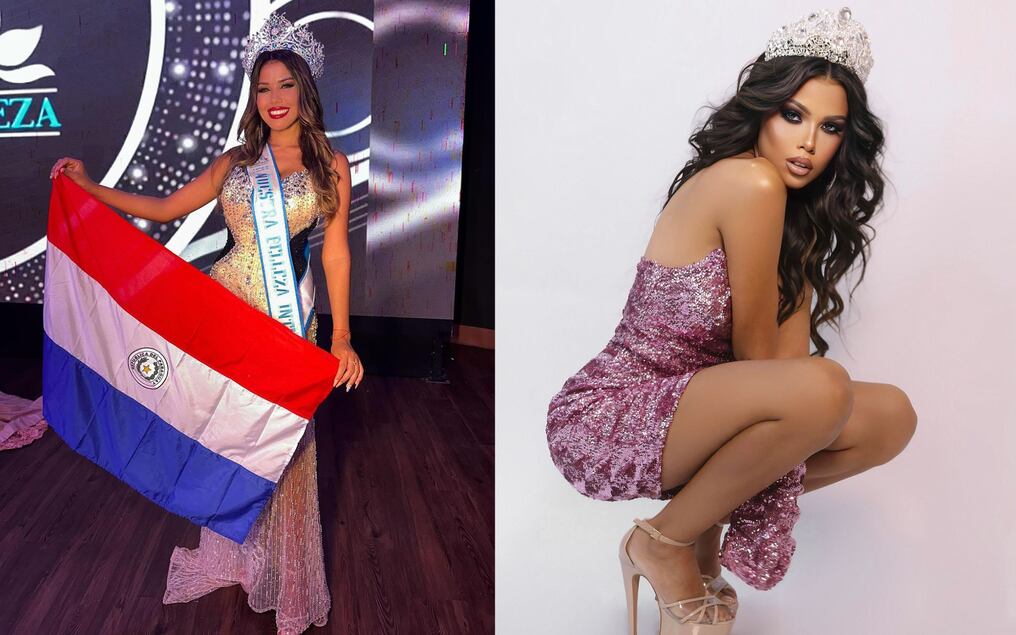 Con solo 21 años, Paz Duarte se coronó en Punta Cana como “Nuestra Belleza Internacional”. Foto: Gentileza