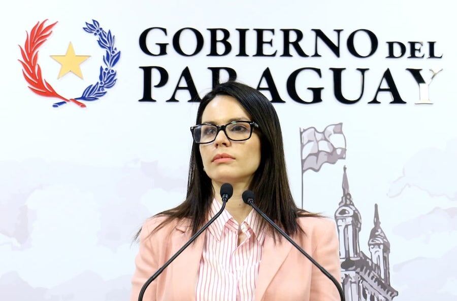 Paula Carro, vocera presidencial.FOTO: ARCHIVO