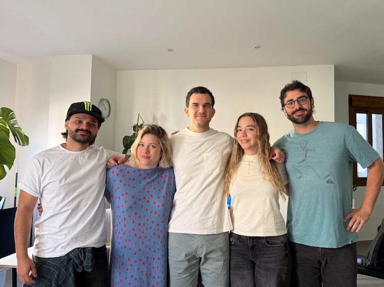 Parte del equipo de la Fundación Pusineri Velilla. Foto: Gentileza