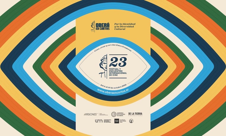 Flyer del 23º Festival de Cine de Oberá.
