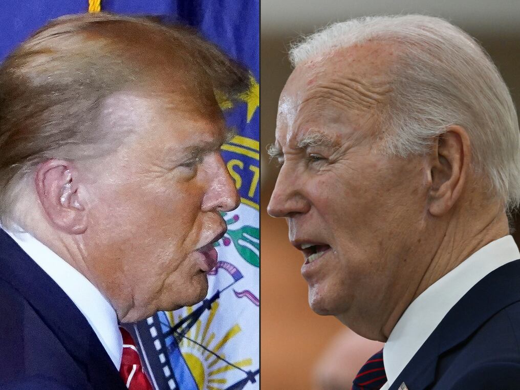 El primer debate entre el demócrata Joe Biden y el republicano Donald Trump en la carrera por la Casa Blanca será en Atlanta. Foto: AFP