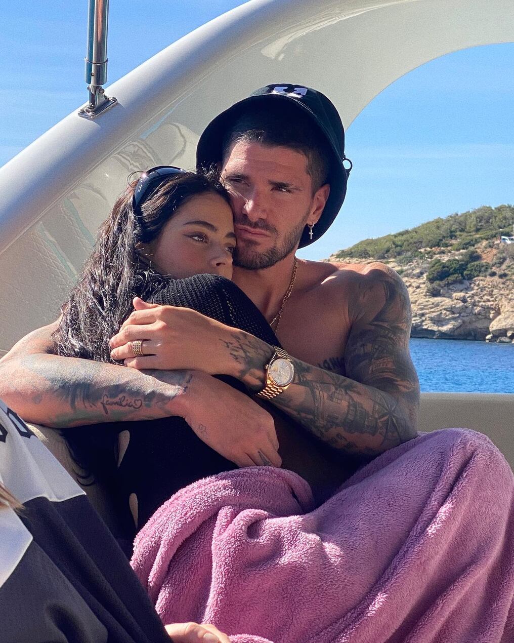 Tini y De Paul oficializaron su relación en abril de 2022. Foto: @rodridepaul/Instagram