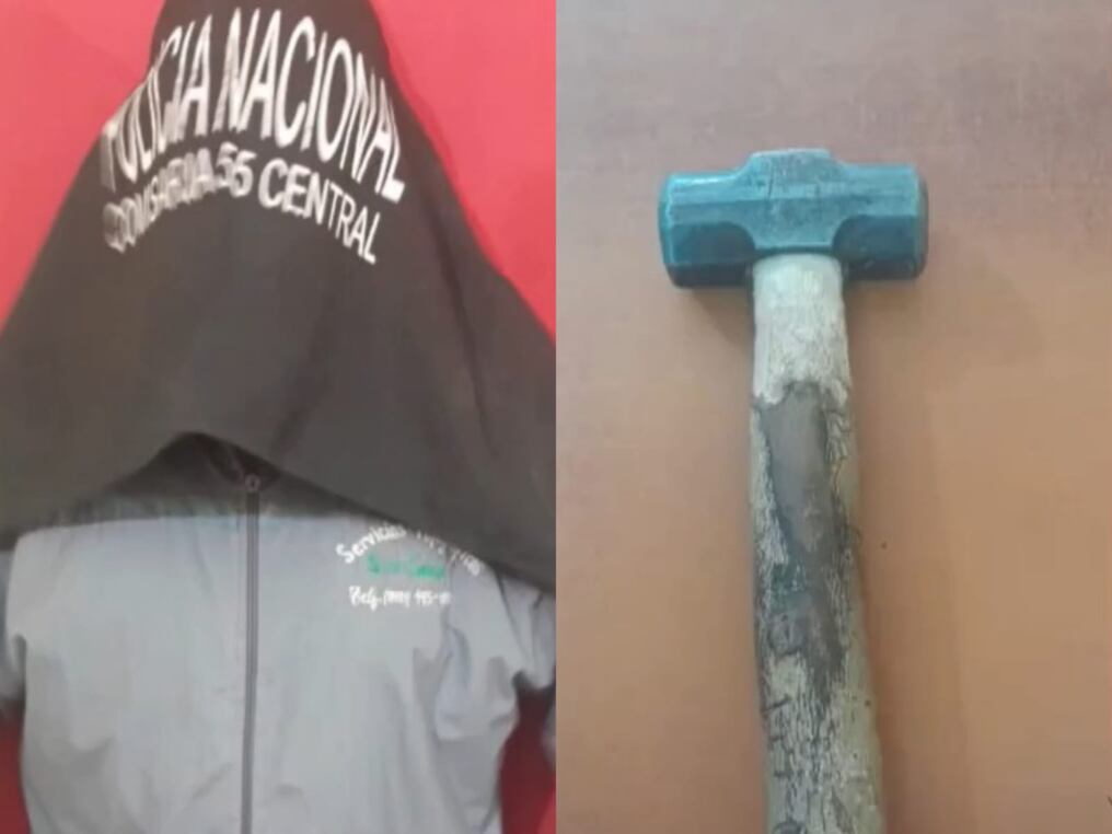 El atacante fue identificado como Segundo Centurión, de 69 años. Foto: Gentileza