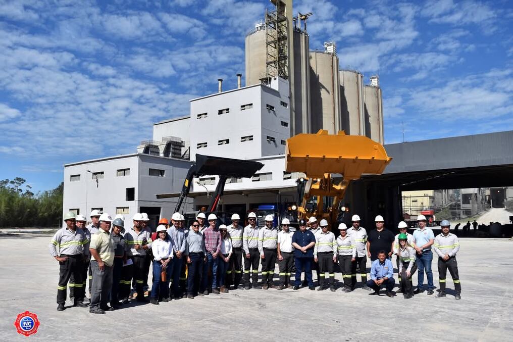 La Industria Nacional del Cemento cierra un año positivo, aumentando la participación en el mercado local en 37 %, y la venta de 11.600.000 bolsas de cemento. Foto: Gentileza