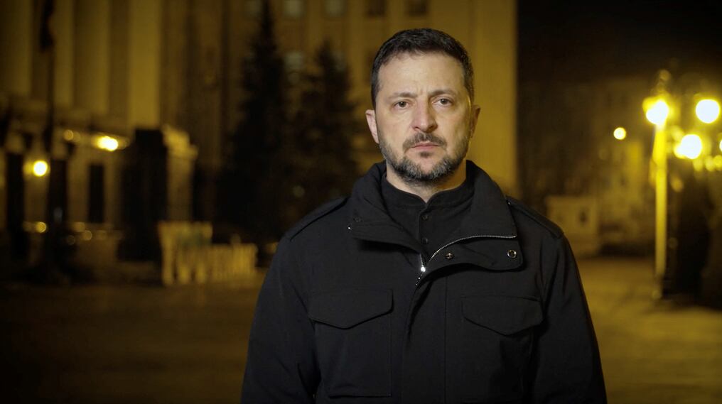El presidente ucraniano Volodimir Zelenski pidió este domingo a Rusia que se comprometa a respetar un alto al fuego de 30 días desde el lunes. Foto: AFP
