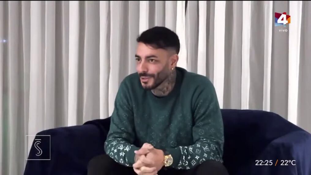 Sebastián Marset manifestó en una entrevista clandestina que pretende que sus familiares sean juzgados en Uruguay. Foto: Captura de video