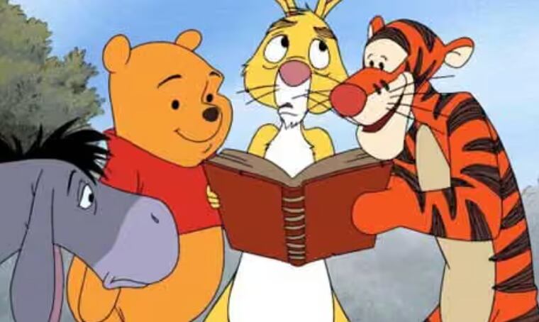 Winnie Pooh y sus amigos.