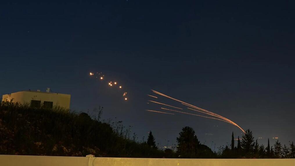 EE. UU. derriba drones iraníes lanzados contra Israel. Foto: Gentileza