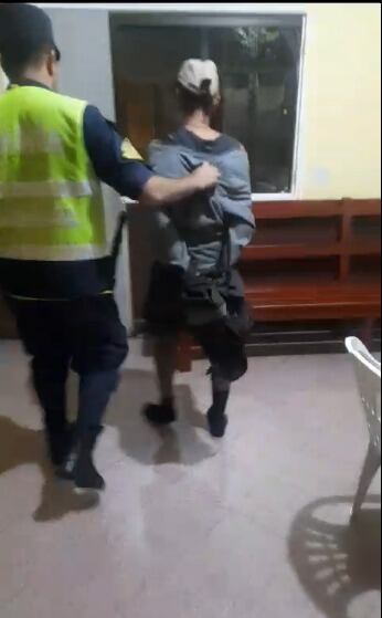 El mismo sujeto ya habría ingresado a robar en la institución en ocasiones anteriores. Foto: Gentileza