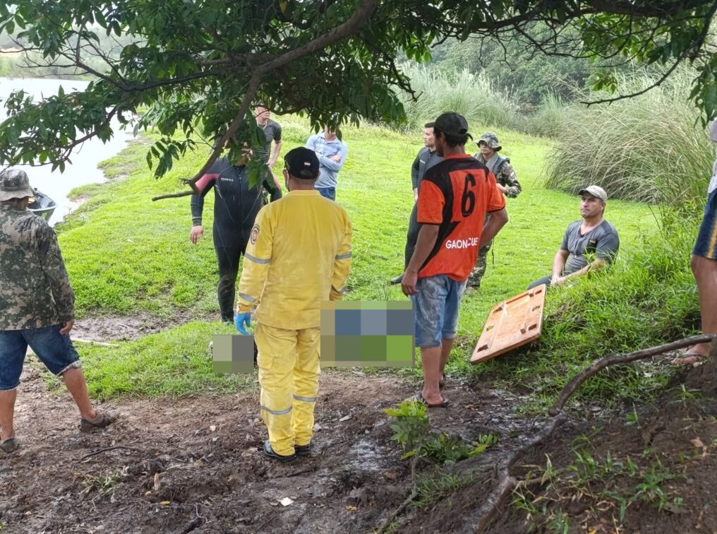 La víctima fue identificada como Teodoro Cuye, de 54 años, oriundo de San Pedro de Paraná. Foto: Gentileza
