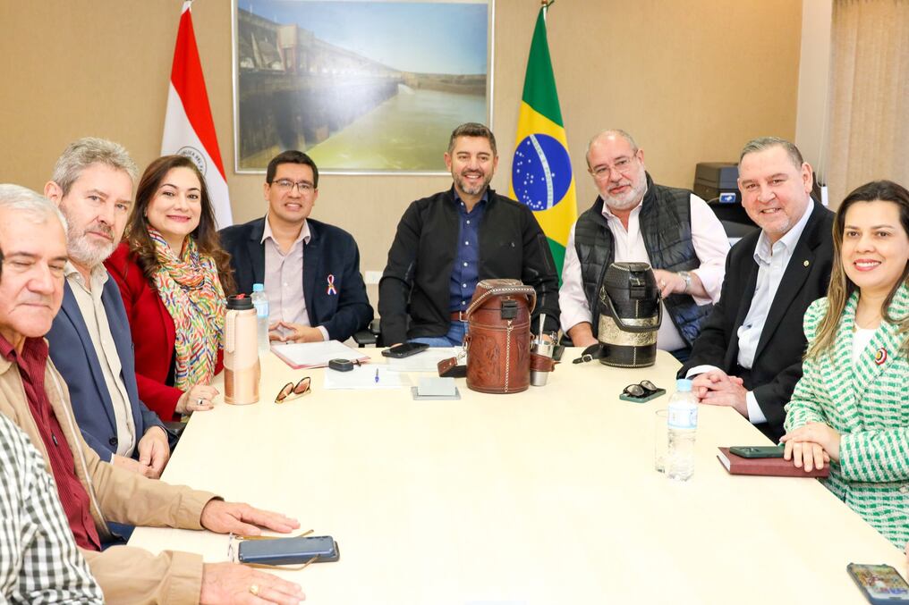 Las diputadas Rocío Abed, Bettina Aguilera y Liz Acosta, además de intendentes de varios municipios, también formaron parte de la reunión. Foto: Gentileza