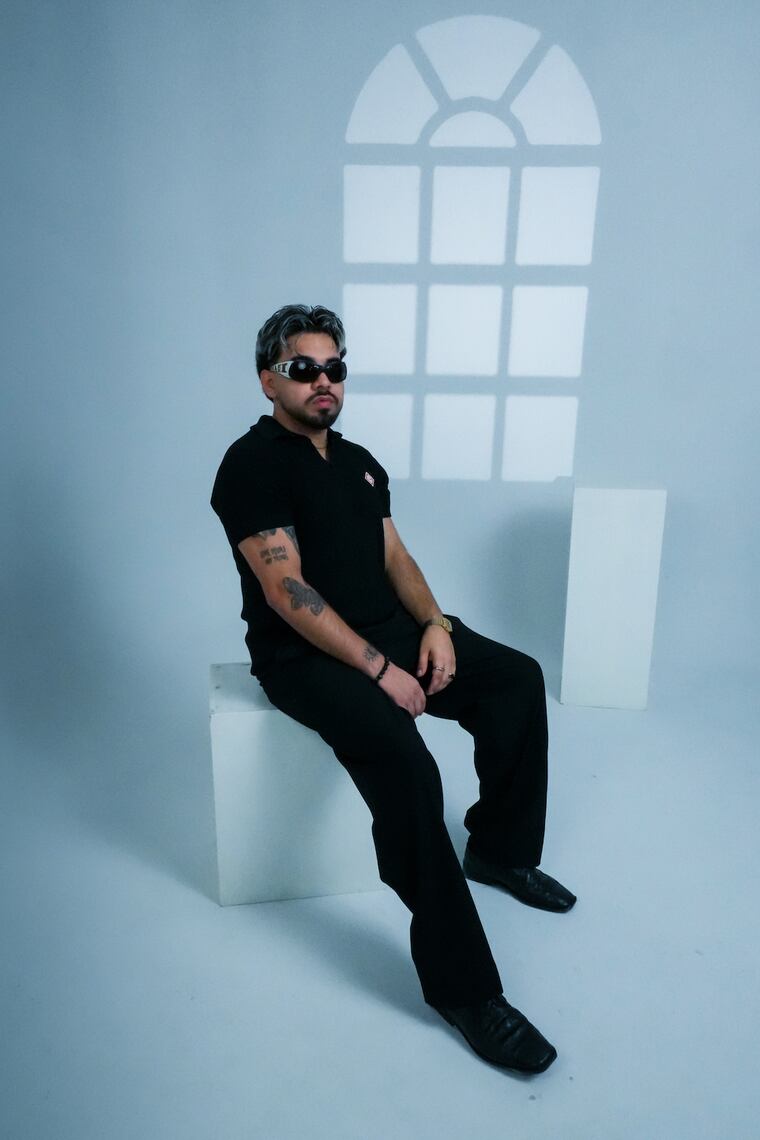 Nicolá, artista emergente. Foto: Gentileza