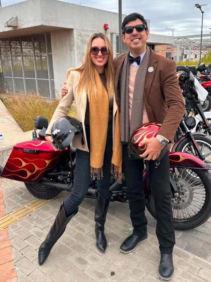 Chiche Corte y Yasmin Franz, de vuelta juntos. Foto: Instagram - @chichecorte