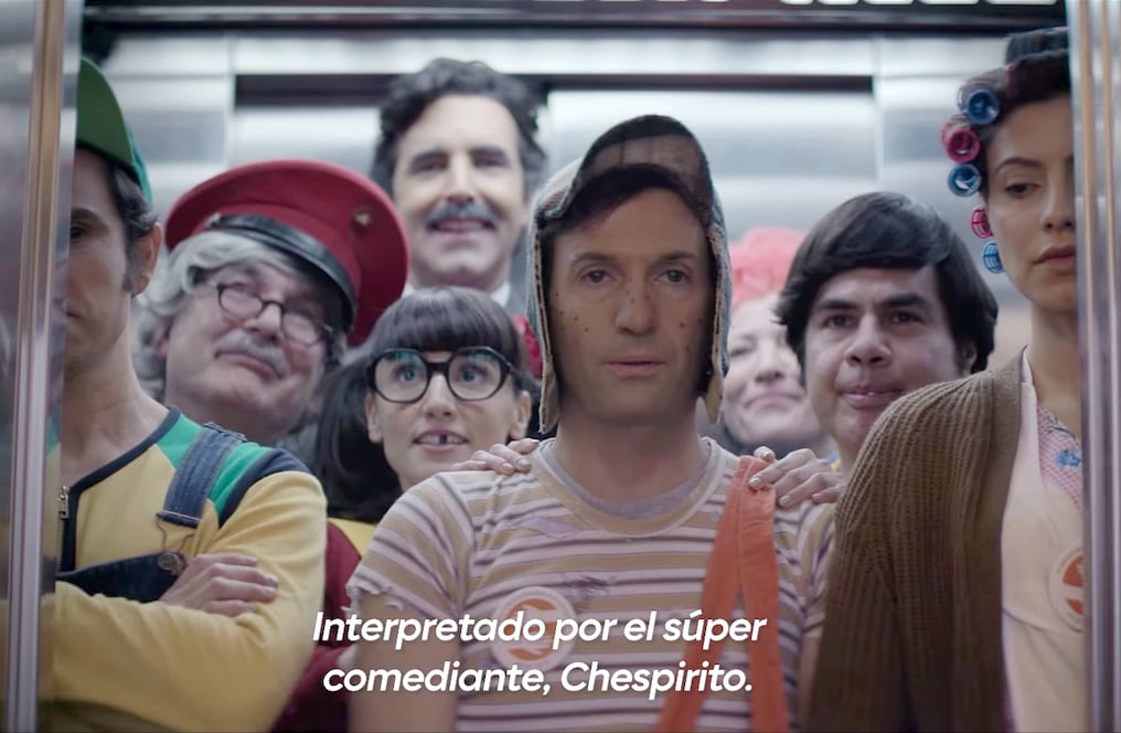 Así se muestran a los icónicos personajes de “El chavo del 8” en una secuencia del avance. Foto: Captura de video