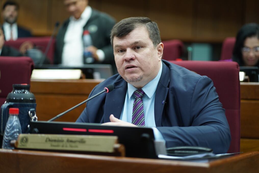 El senador Dionisio Amarilla, presidente de la CBI, manifestó que en la bicameral de investigación analizarán la posibilidad de incluir a la Opaci en los trabajos de análisis. Foto: Gentileza