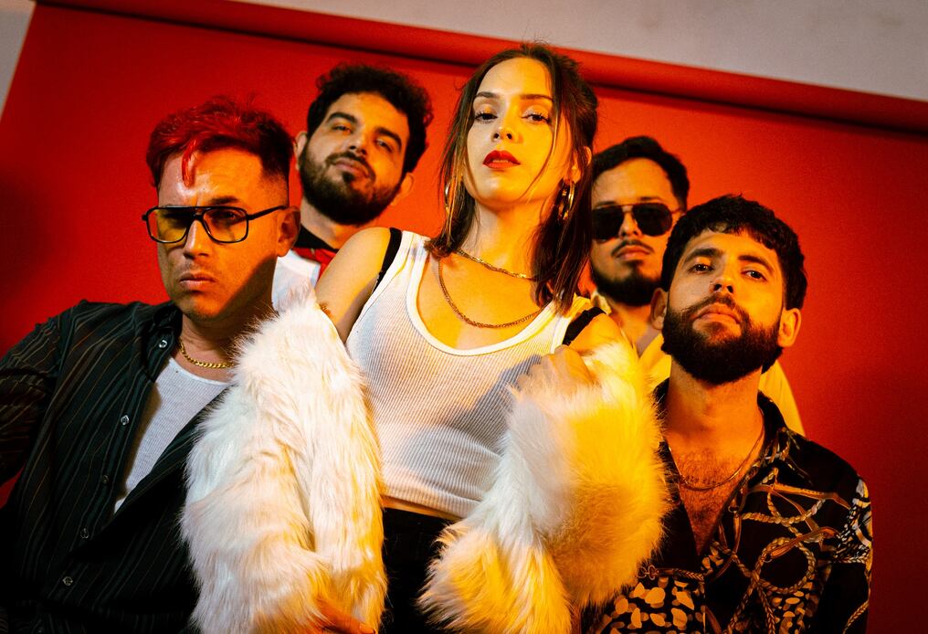La agrupación nacional presentó su primer disco, con nueve canciones propias. Foto: Gentileza