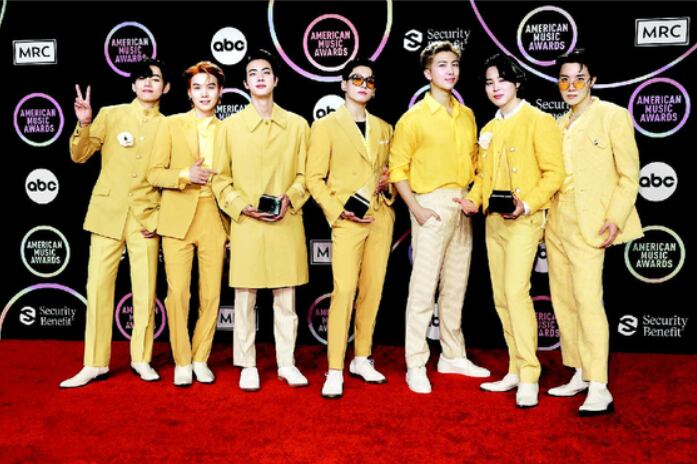 La banda surcoreana BTS, con entradas agotadas en México. Foto: