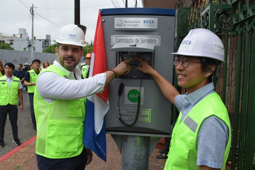 Se espera llegar a 70 intersecciones viales consideradas críticas para el tráfico asunceno. Foto: Gentileza