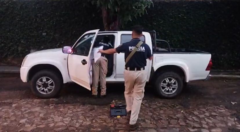 Una patrullera de la Comisaría 7ma. de Ñemby fue utilizada para ir a hacer compras, según se viralizó en redes sociales. Foto: Ilustrativa