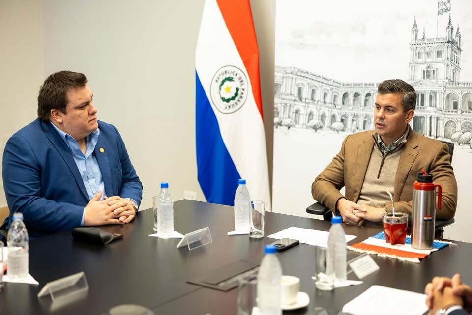 El presidente del Consejo de Gobernadores, César Sosa, destacó el trabajo fluido con el Poder Ejecutivo. Foto: Gentileza