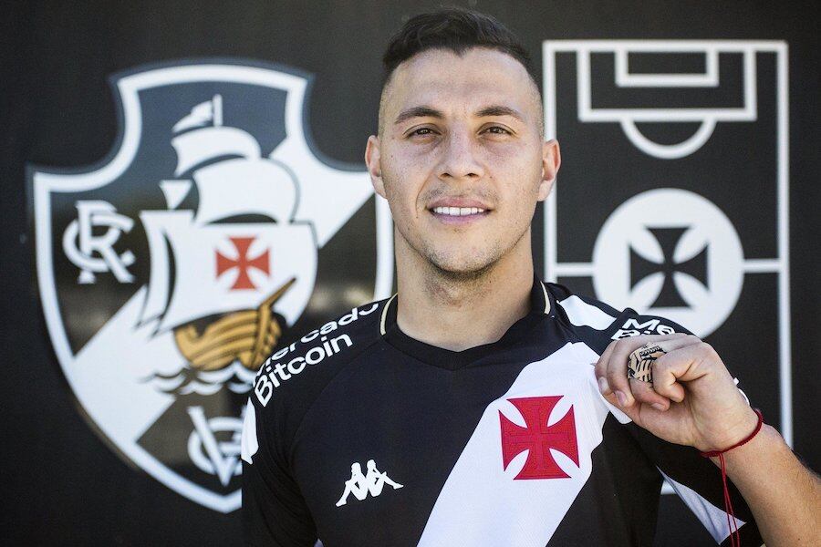Sebastián Ferreira tuvo un fugaz paso por el Vasco da Gama de Brasil.FOTO: @PALCODOESPORTE