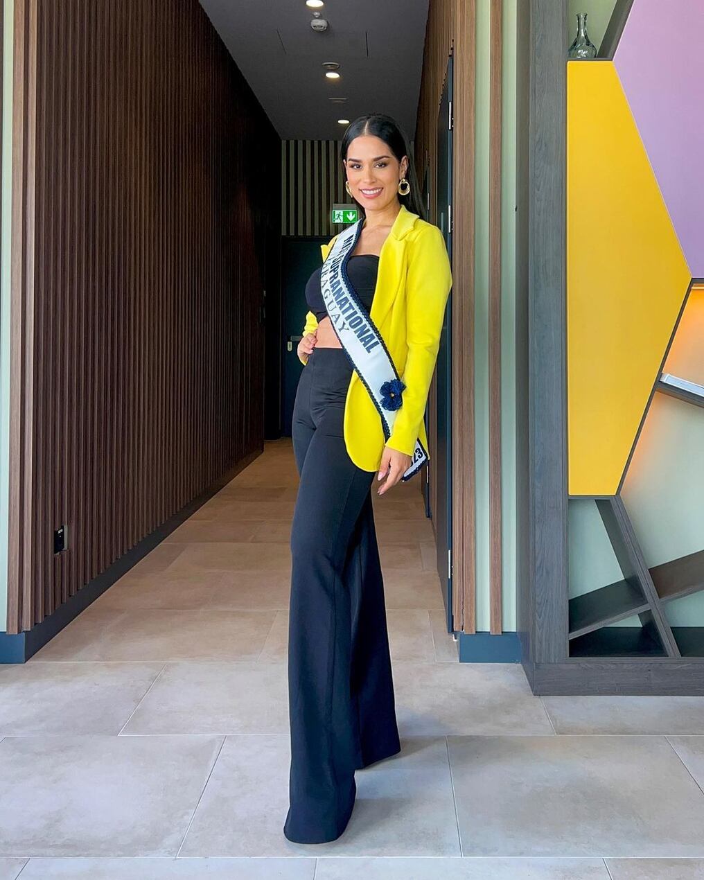 Fabi Martínez contó que la organización del certamen de belleza Supranational le ofreció un traductor. Foto: @FabiMartínez