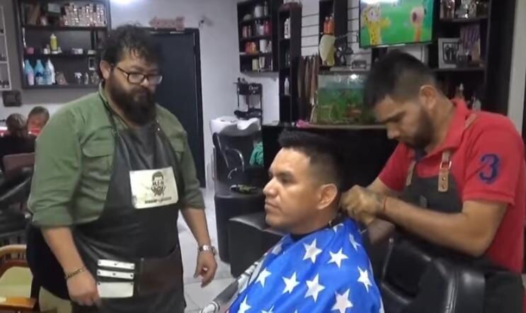 Se trata de Daniel Yegros, de 20 años, que está a días de poder concluir el curso y cuyo sueño de poder ser babero esta cada vez más cerca. Foto: Captura pantalla