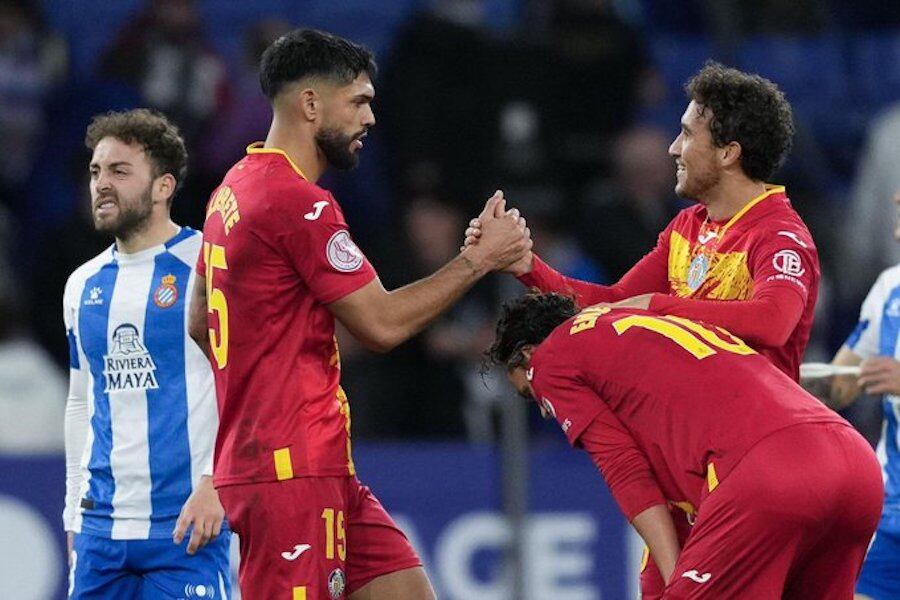 Omar Alderete será titular en el Getafe, en su partido de esta tarde ante el Sevilla.FOTO: COPA DEL REY