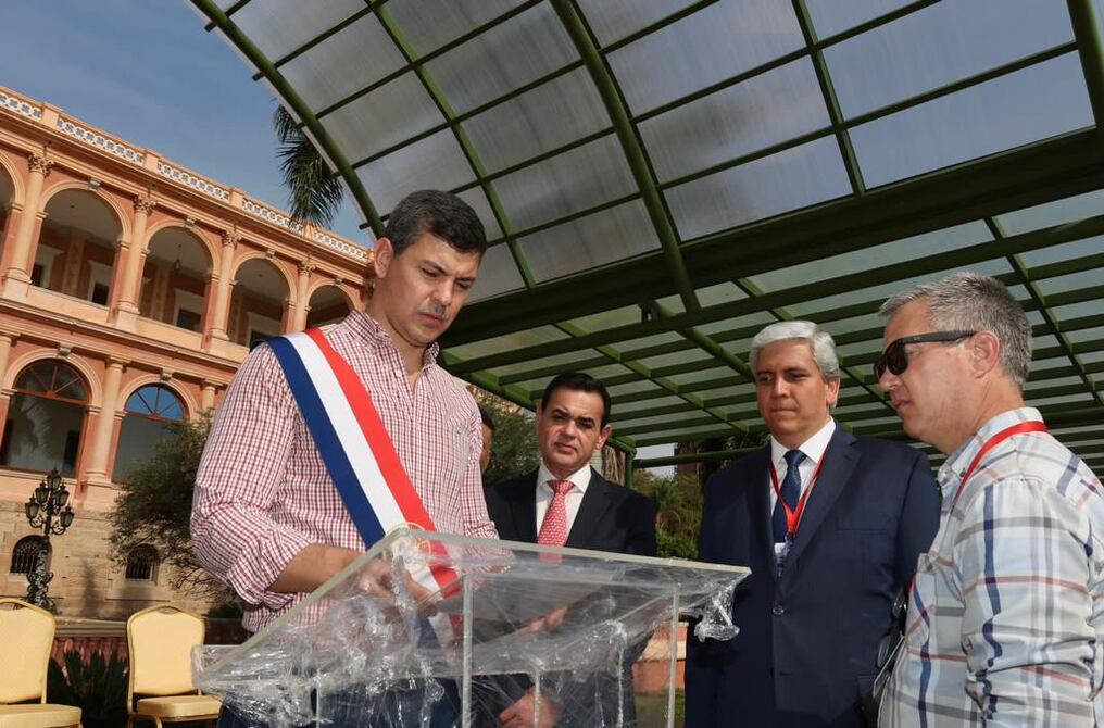 Santiago Peña jurará como presidente de la República este 15 de agosto. Para el acto protocolar de la asunción, se prevé la llegada de al menos 95 delegaciones diplomáticas. Foto: Gentileza