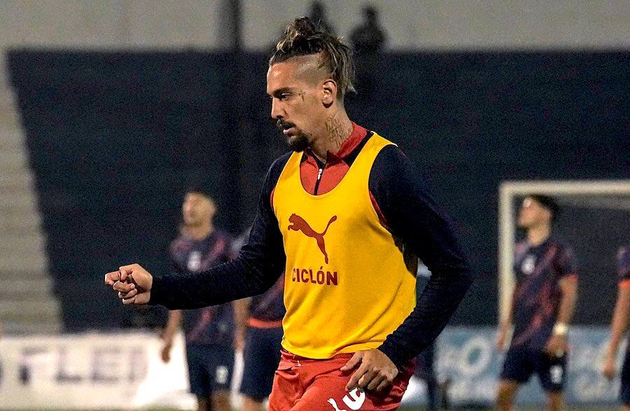 Francisco da Costa, delantero azulgrana.FOTO: CLUB CERRO PORTEÑO