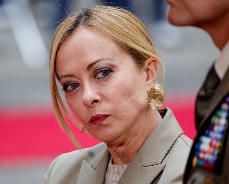 GIORGIA MELONI - Primera ministra de Italia
