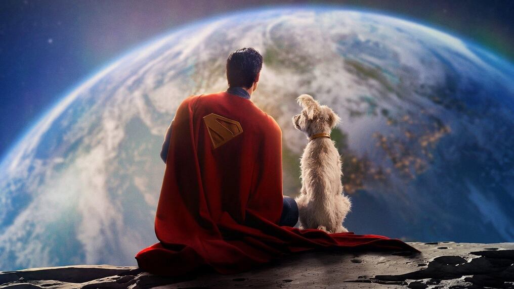 En julio de 2025 llegará la nueva película del famoso superhéroe, interpretado por David Corenswet, junto a su mascota. Foto: Gentileza