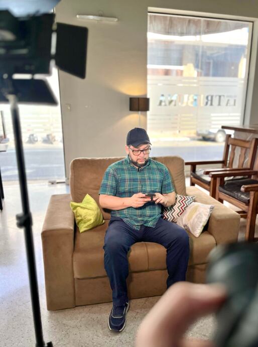 Fabián Chamorro busca llegar a la Junta Municipal de Asunción. Foto: Instagram - @fchamorro