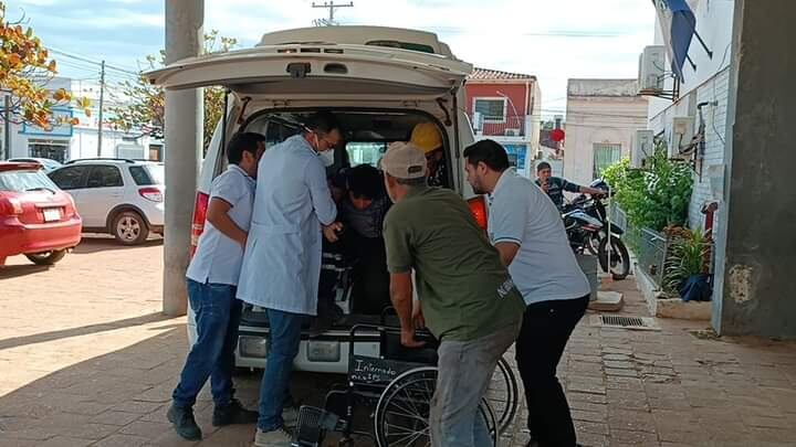 Una treintena de trabajadores de una obra cercana a la capital departamental llegaron de urgencia al IPS. Foto: Gentileza