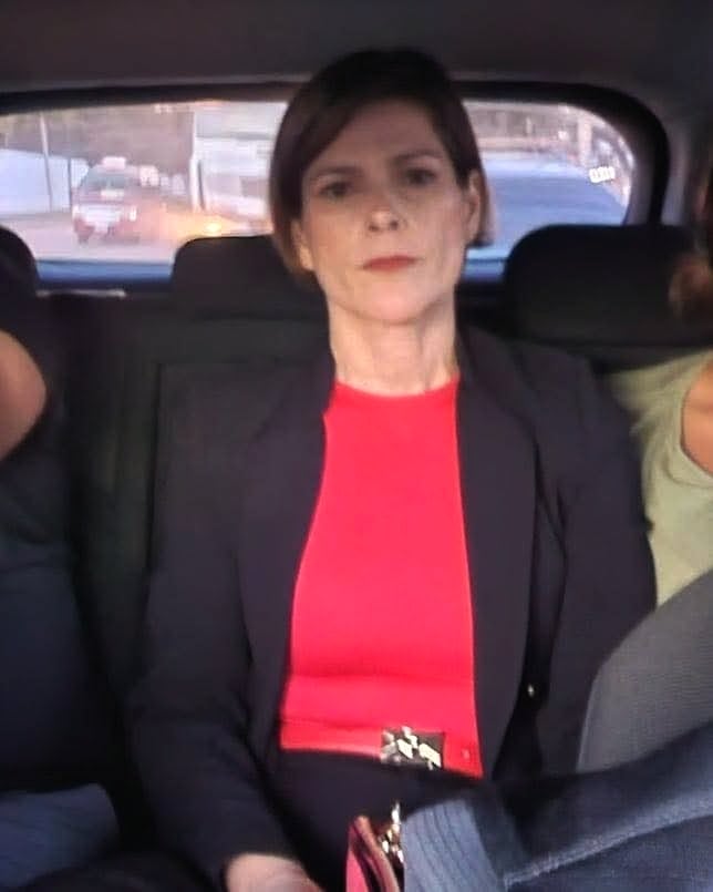 La magistrada boliviana Lilian Moreno fue aprehendida en la vía pública de La Guardia, en Santa Cruz. Foto: Redes sociales