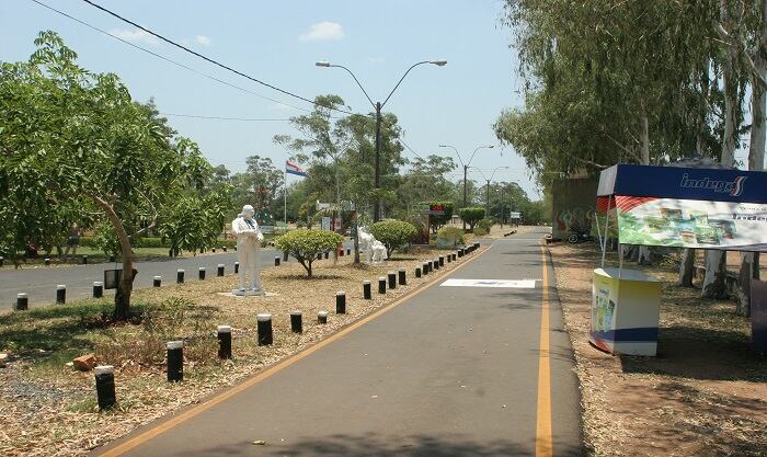 En el Parque Ñu Guasu cuentan con cámaras del sistema de 911 activas a lo largo de todo el recorrido. Foto: Archivo