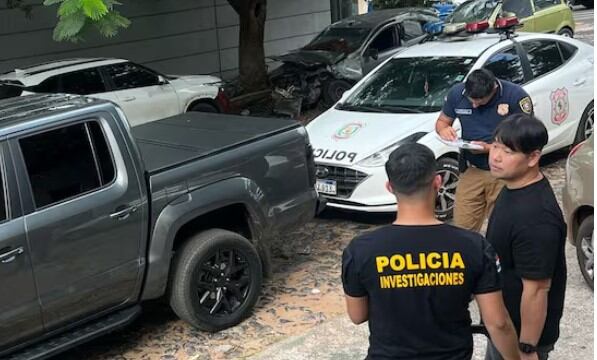 Un ciudadano oriental habría sido víctima de robo de sus pertenencias en plena avenida España, en Asunción. Foto: Gentileza