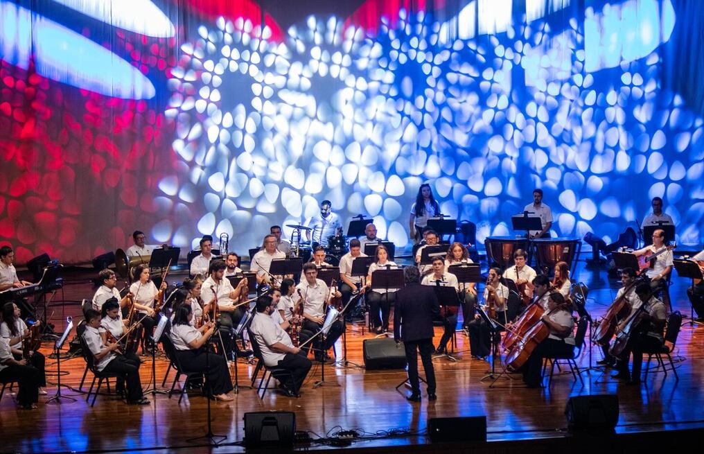 La Orquesta Nacional de Música Popular protagonizará este ciclo de conciertos. Foto: @onamp.py