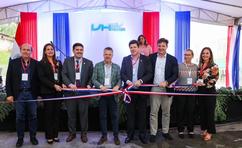 Una multinacional de origen neerlandesa, que opera en el país desde 2023, realizó su inauguración oficial a más de ampliar las instalaciones para aumentar la productividad. Foto: Gentileza