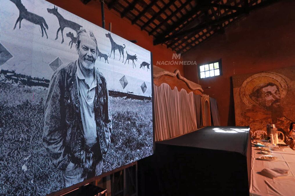 Los restos del artista paraguayo serán llevados a la iglesia central de San Ignacio, en donde se hará la celebración de una eucaristía. Foto: Matías Amarilla