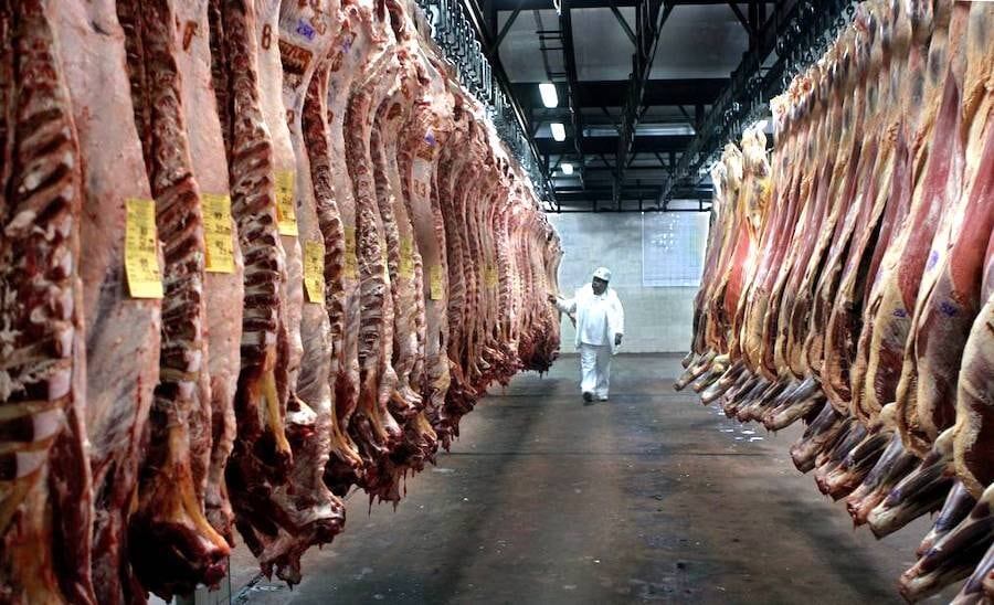 Hasta el penúltimo mes del año se embarcaron 720.024 toneladas de carne, menudencias y otros productos de origen animal. Foto: Archivo