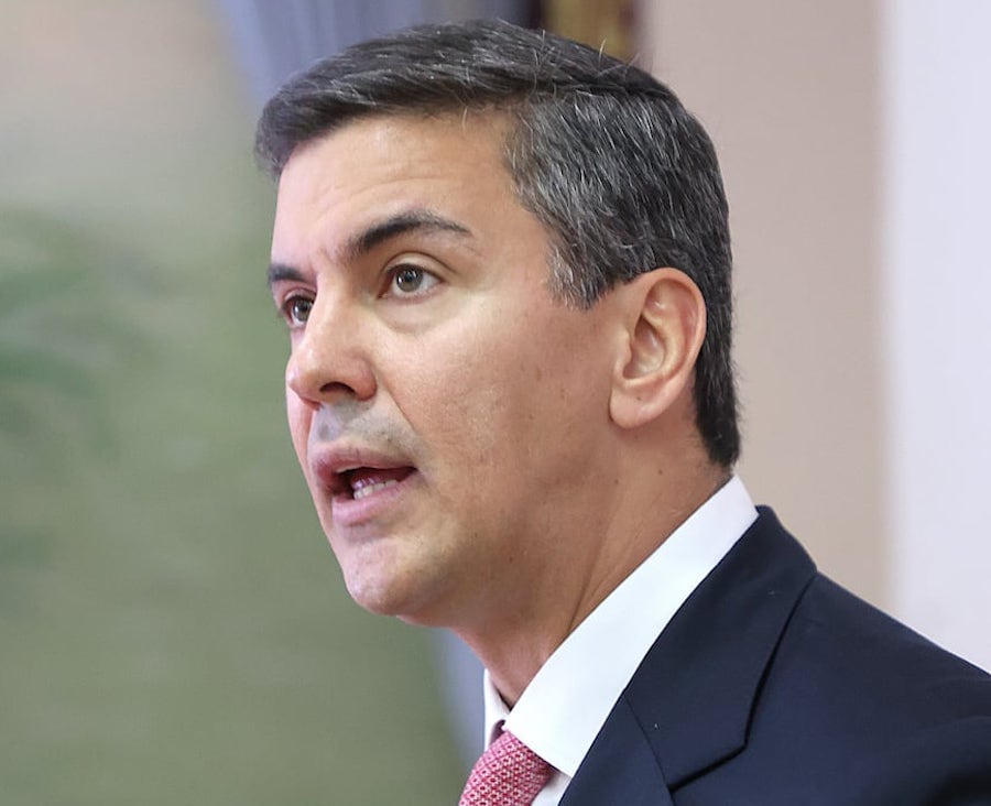 Santiago Peña, presidente de la República.FOTO: ARCHIVO