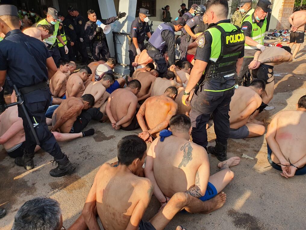 El comisario Nimio Cardozo sostuvo que el proceso se encuentra bajo la coordinación de dos oficiales de alto rango, uno perteneciente a la Policía y otro a las Fuerzas Armadas. Foto: Gentileza