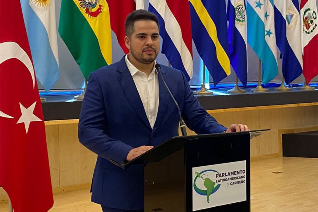 La Junta Directiva del Parlamento Latinoamericano y Caribeño (Parlatino), designó presidente alterno al diputado paraguayo Carlos Núñez Salinas. Foto: Gentileza