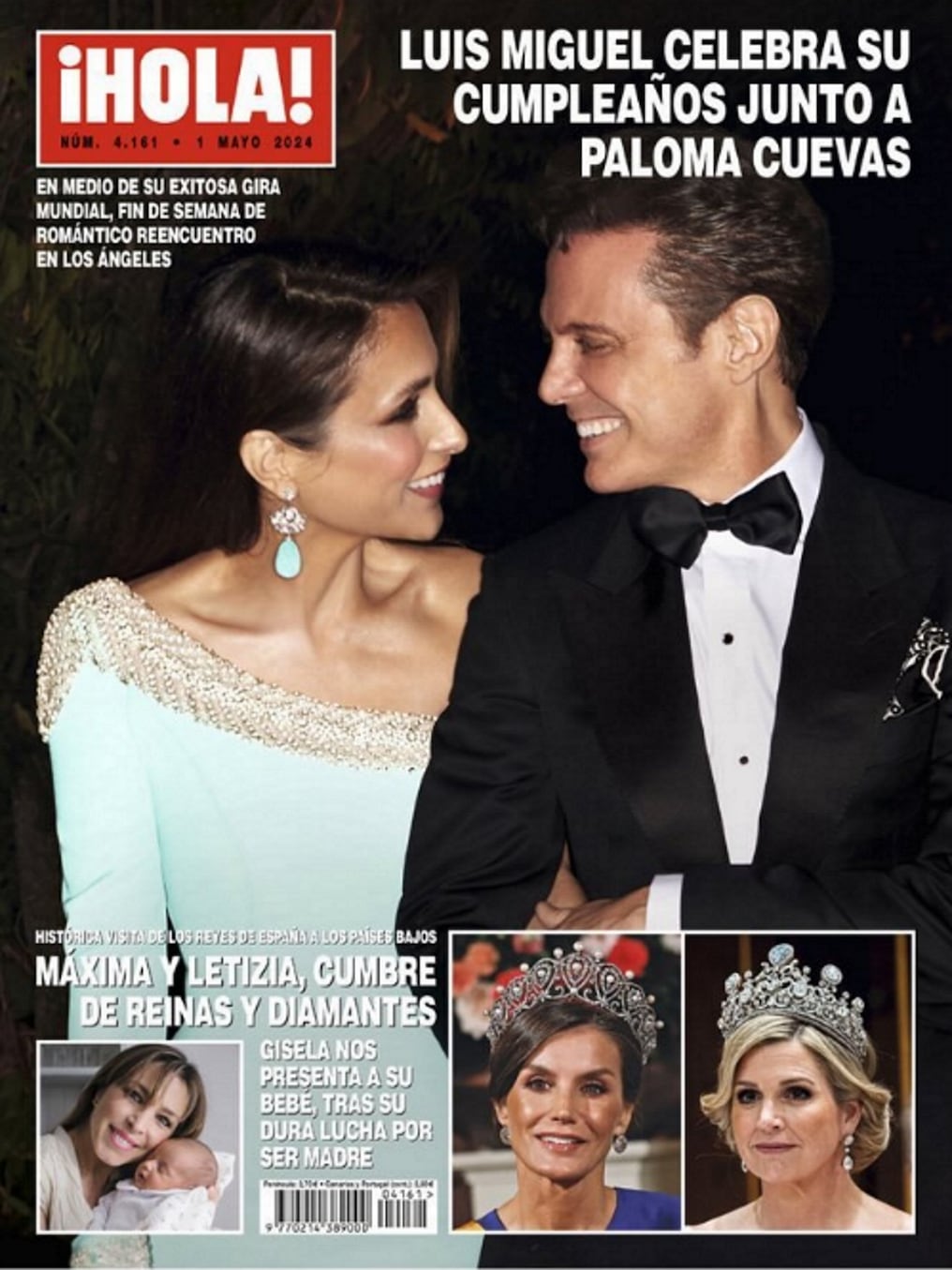 La revista HOLA se hizo eco del festejo de Luismi y su novia en Los Ángeles (EE. UU). Foto: Gentileza
