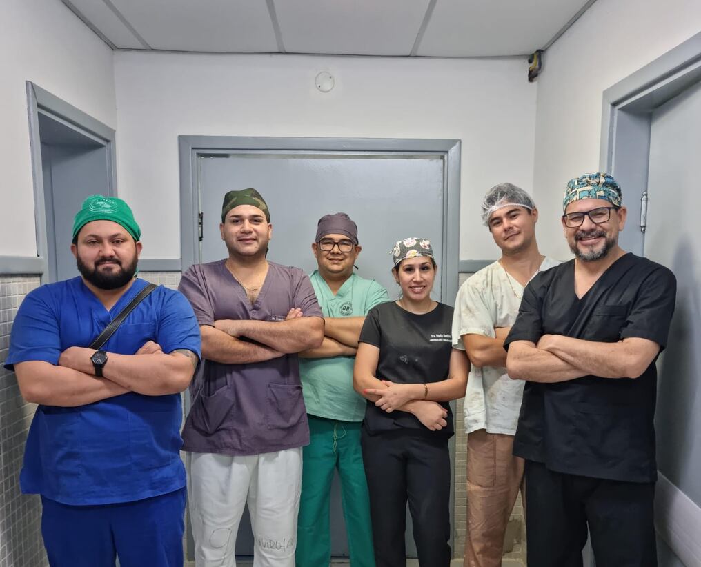 El doctor Tomás Gutiérrez destacó la importancia de este tipo de proyectos donde los médicos acuden de manera voluntaria y gratuita a prestar sus servicios. Foto: Gentileza
