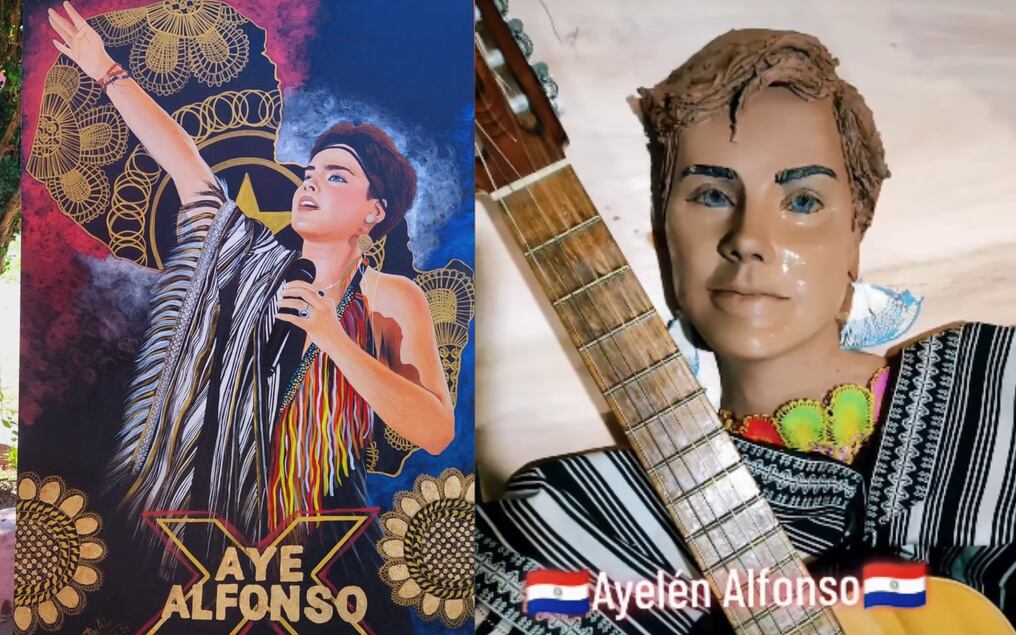 Dei Artes y el Rey del Barro compartieron creaciones inspiradas en Aye Alfonso. Foto: Gentileza